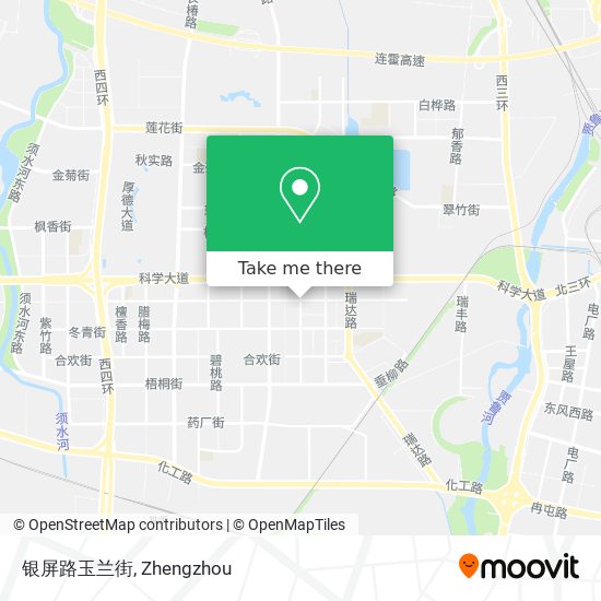 银屏路玉兰街 map