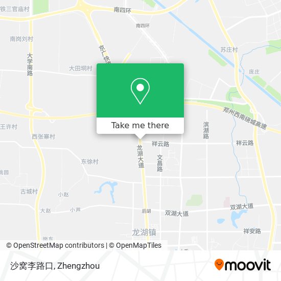 沙窝李路口 map