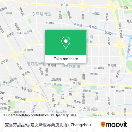 麦当劳甜品站(建文新世界商厦北店) map