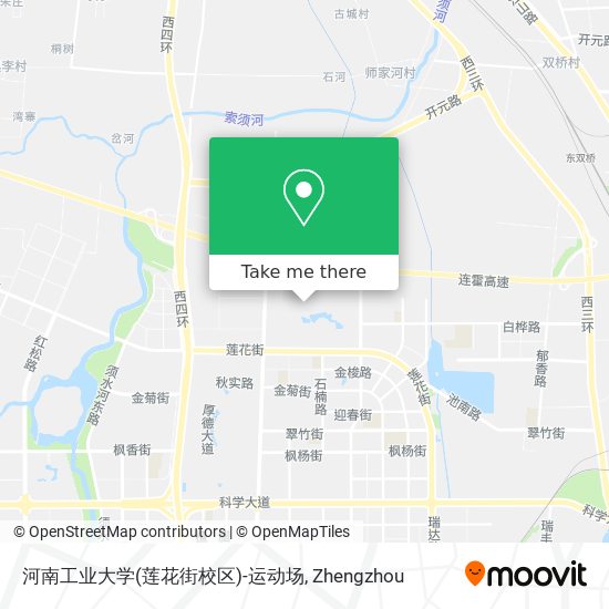 河南工业大学(莲花街校区)-运动场 map