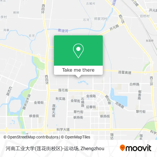 河南工业大学(莲花街校区)-运动场 map