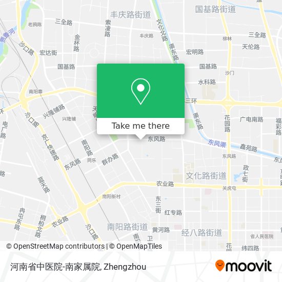 河南省中医院-南家属院 map