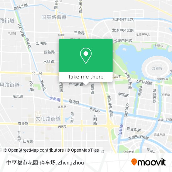 中亨都市花园-停车场 map