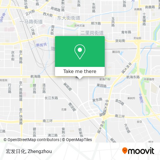 宏发日化 map