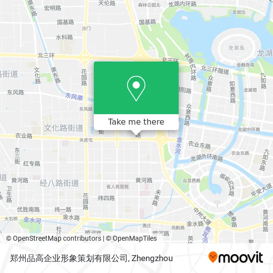 郑州品高企业形象策划有限公司 map