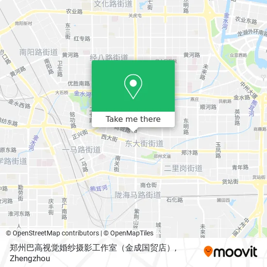 郑州巴高视觉婚纱摄影工作室（金成国贸店） map