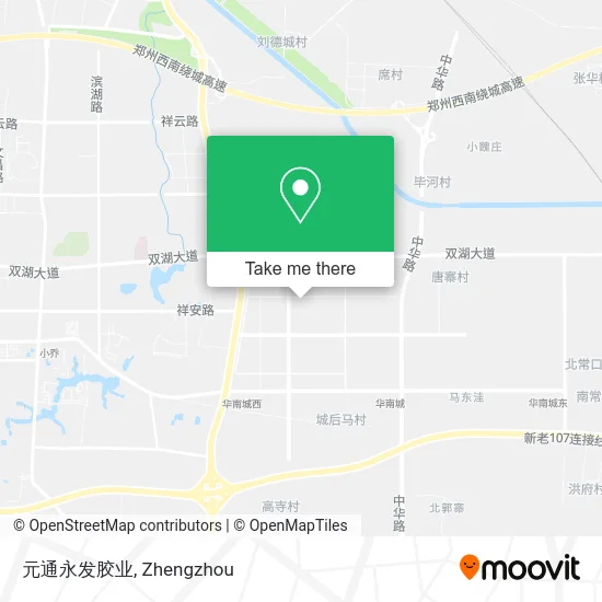 元通永发胶业 map