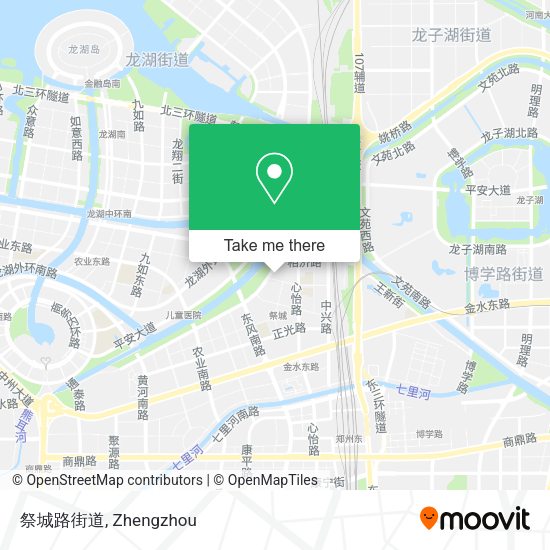 祭城路街道 map