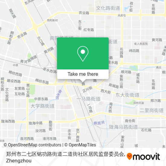 郑州市二七区铭功路街道二道街社区居民监督委员会 map