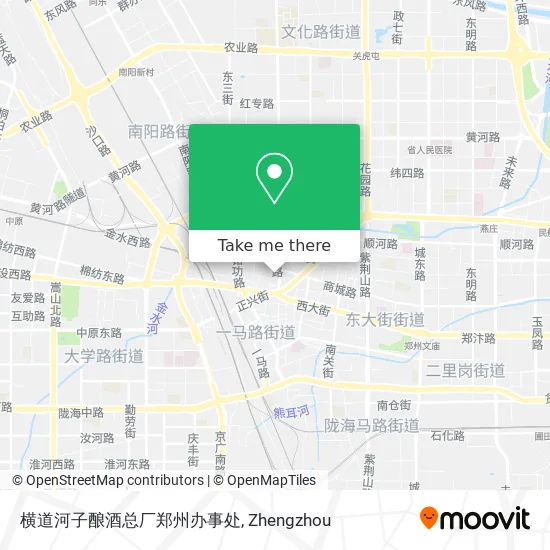 横道河子酿酒总厂郑州办事处 map