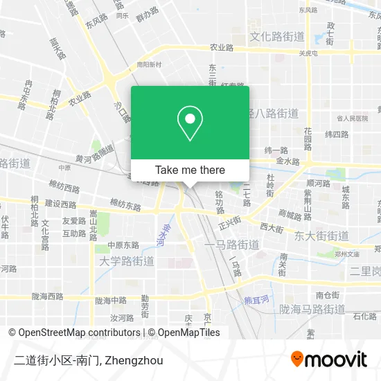 二道街小区-南门 map