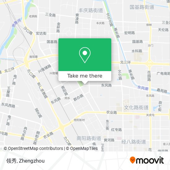 领秀 map