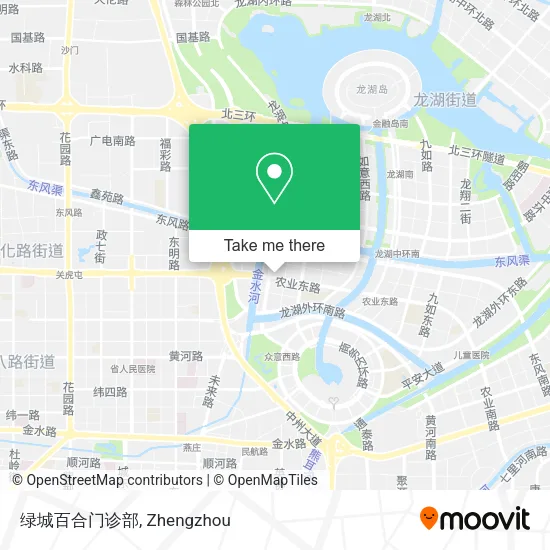 绿城百合门诊部 map