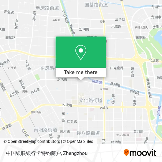 中国银联银行卡特约商户 map