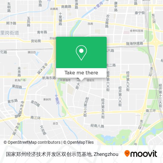 国家郑州经济技术开发区双创示范基地 map