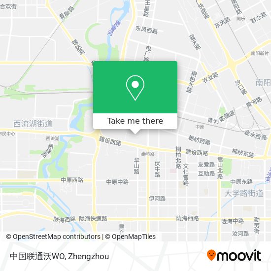 中国联通沃WO map