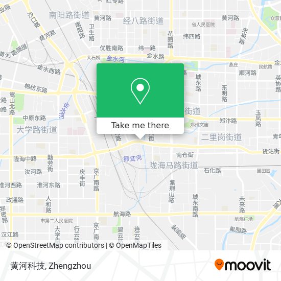 黄河科技 map