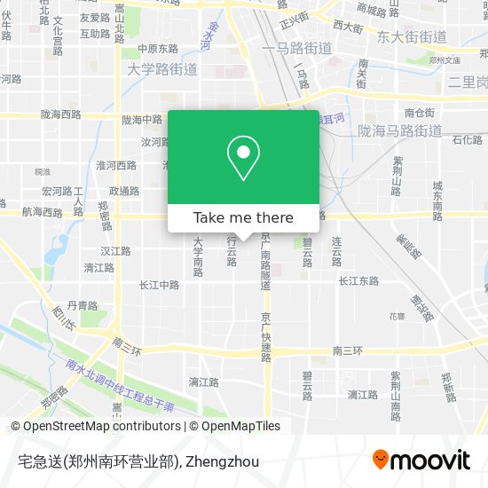 宅急送(郑州南环营业部) map