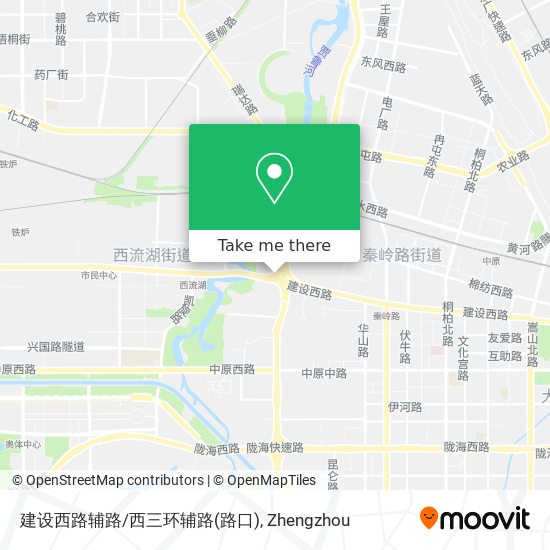 建设西路辅路/西三环辅路(路口) map