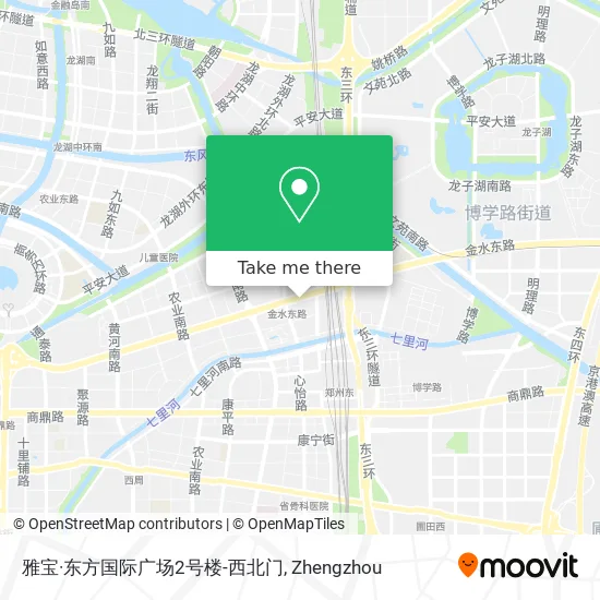 雅宝·东方国际广场2号楼-西北门 map
