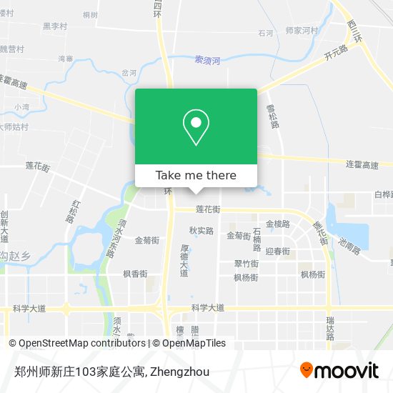 郑州师新庄103家庭公寓 map