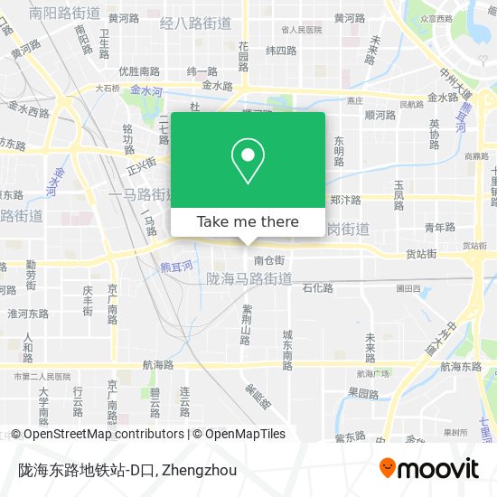 陇海东路地铁站-D口 map