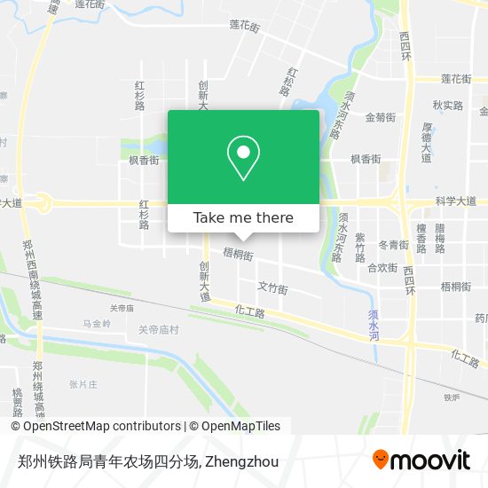 郑州铁路局青年农场四分场 map