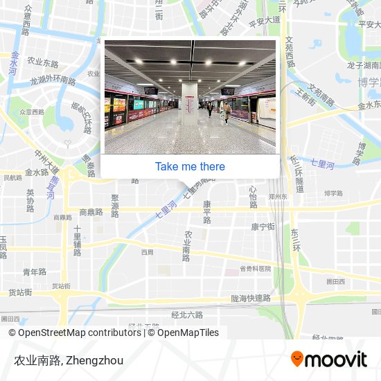 农业南路 map