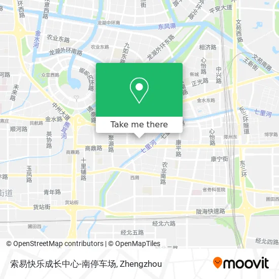 索易快乐成长中心-南停车场 map