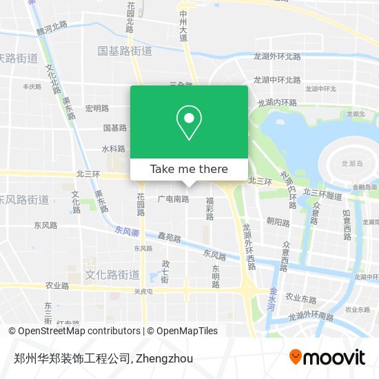 郑州华郑装饰工程公司 map