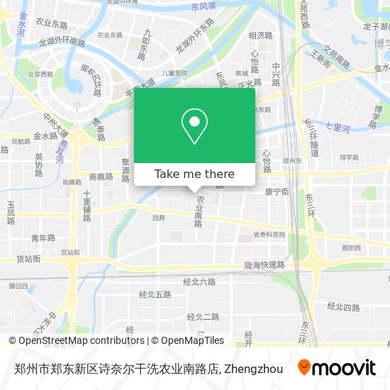 郑州市郑东新区诗奈尔干洗农业南路店 map