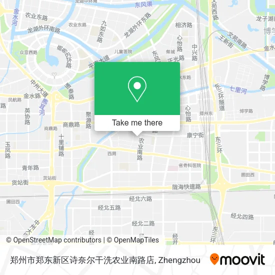 郑州市郑东新区诗奈尔干洗农业南路店 map