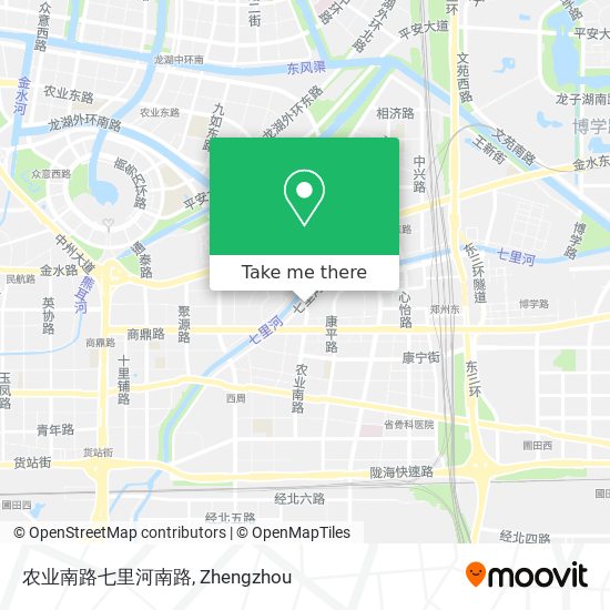 农业南路七里河南路 map