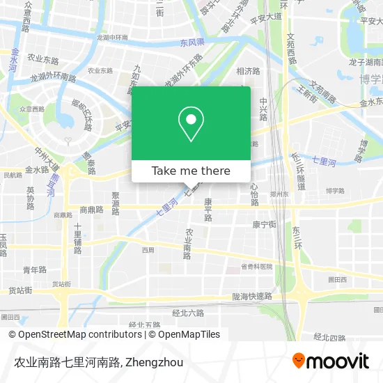 农业南路七里河南路 map