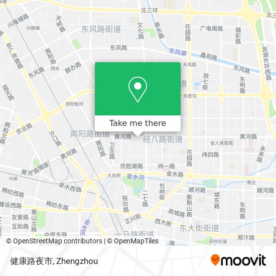 健康路夜市 map