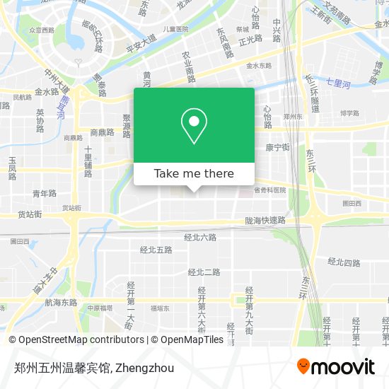 郑州五州温馨宾馆 map
