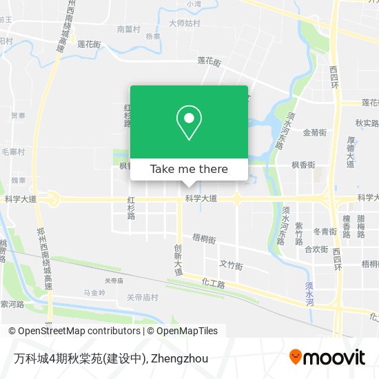 万科城4期秋棠苑(建设中) map