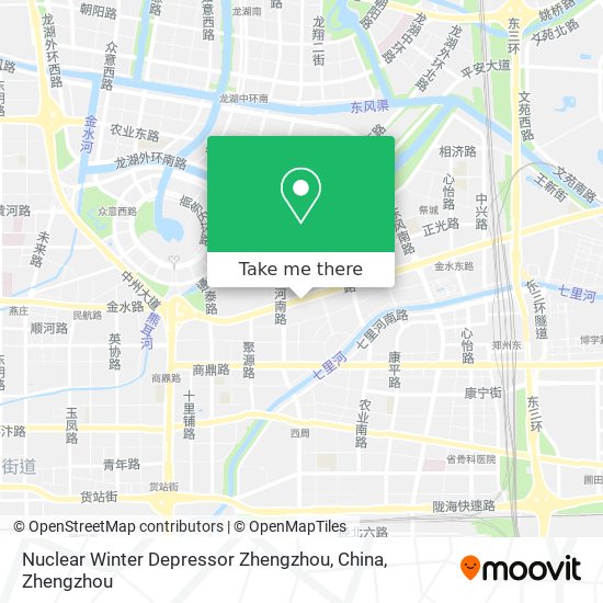 Nuclear Winter Depressor Zhengzhou, China map