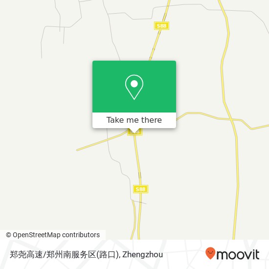 郑尧高速/郑州南服务区(路口) map