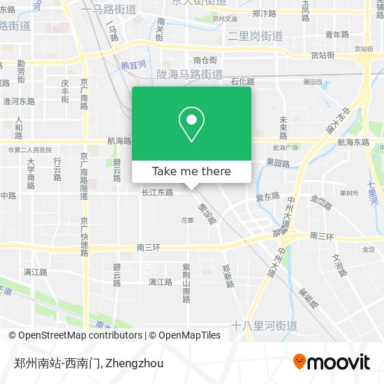 郑州南站-西南门 map