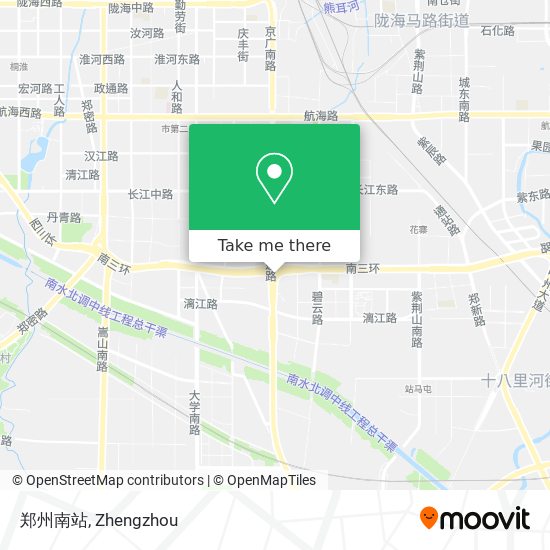 郑州南站 map
