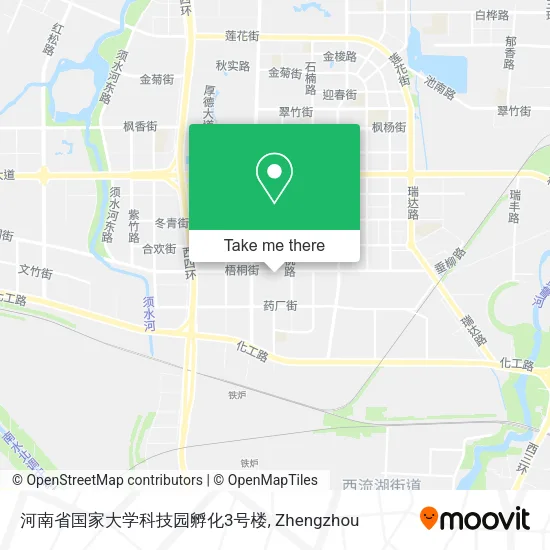 河南省国家大学科技园孵化3号楼 map