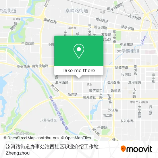 汝河路街道办事处淮西社区职业介绍工作站 map