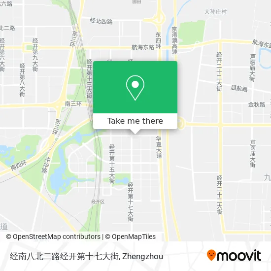 经南八北二路经开第十七大街 map