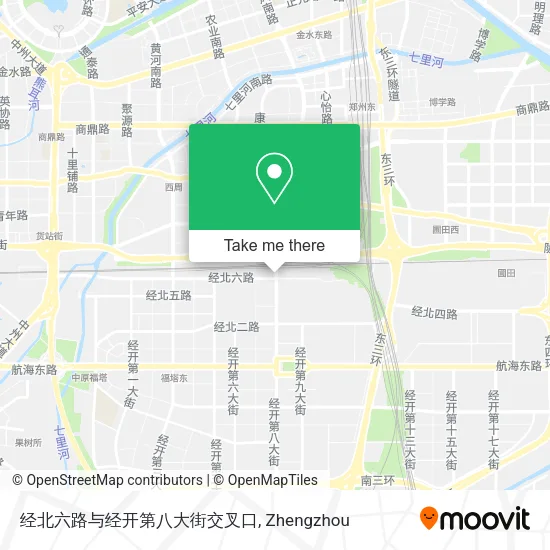 经北六路与经开第八大街交叉口 map