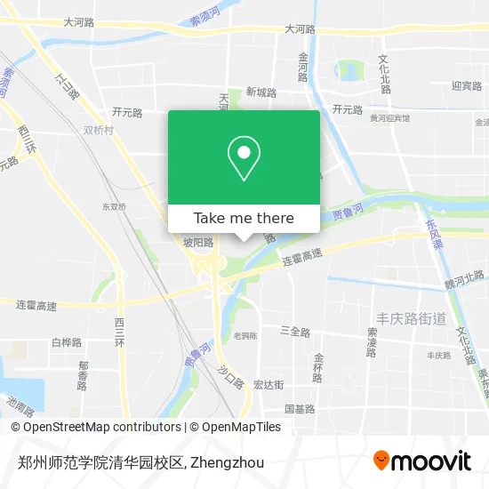 郑州师范学院清华园校区 map