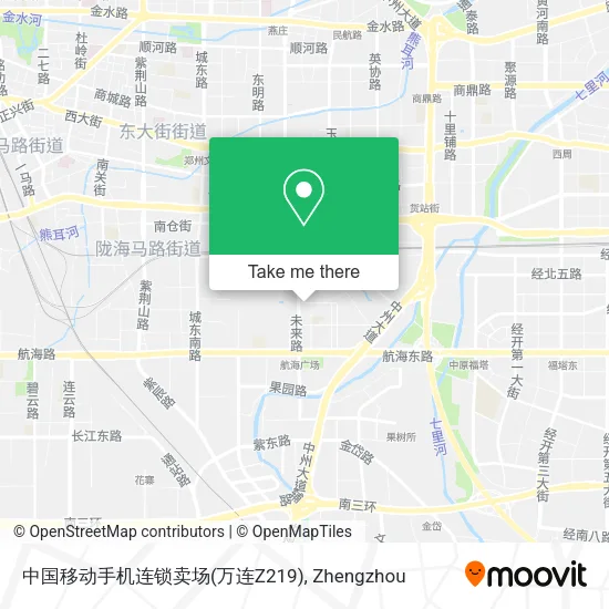 中国移动手机连锁卖场(万连Z219) map