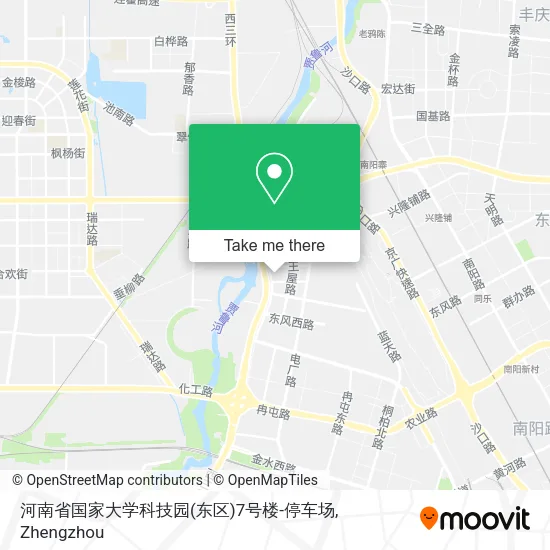 河南省国家大学科技园(东区)7号楼-停车场 map