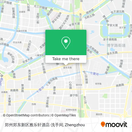 郑州郑东新区雅乐轩酒店-洗手间 map