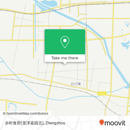 乡村食府(龙泽嘉园北) map